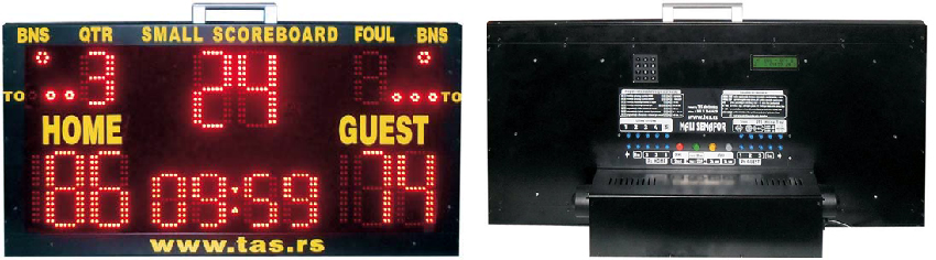 Prenosni košarkaški semafor za utakmice i treninge